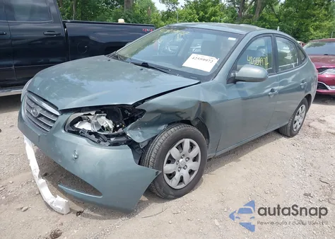 2009 Hyundai Elantra Gls from USA, damaged, VIN KMHDU46DX9U671443